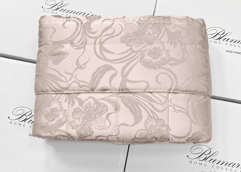 Покрывало Blumarine Lapis Cipria 270х270 жаккард