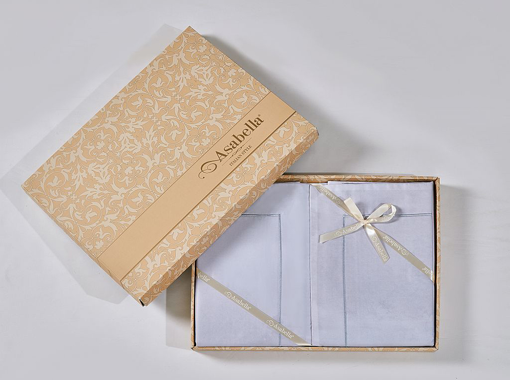 Постельное бельё Asabella 2312-4XS 1,5-спальное 145x205 люкс-сатин