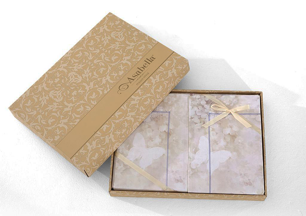 Постельное бельё Asabella 2316-6 евро 200x220 люкс-сатин