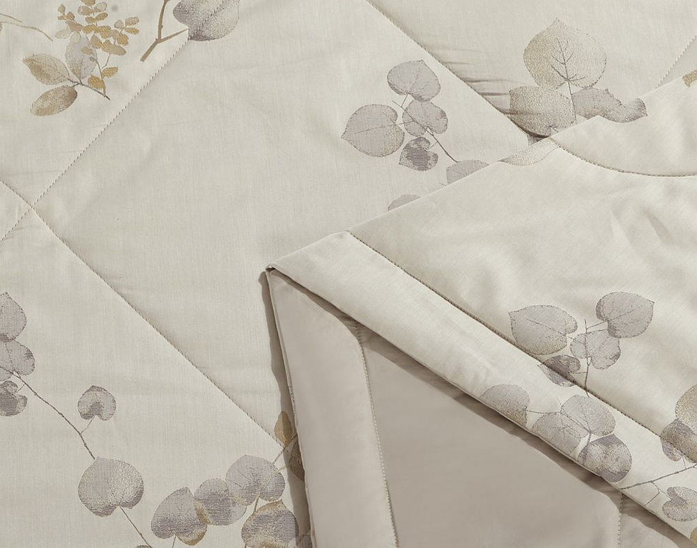 Постельное бельё с одеялом Asabella 2241-OSPS 1.5-спальное 160х220 сатин жаккард