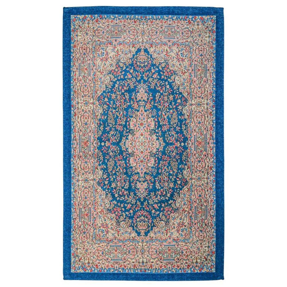 Коврик Fini.Cop Oriente Kirman Azzurro 58х100 противоскользящий