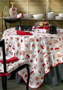 Скатерть круглая Tag House Dolci Ø150 - основновное изображение