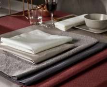Скатерть Curt Bauer Riga Rubin 160х250 бордовая - фото 2