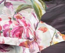 Постельное бельё DecoFlux Orchids Modern евро 200х200 мако-сатин - фото 1