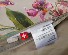 Постельное бельё DecoFlux Orchids Almond евро 200х220 мако-сатин - фото 5