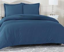 Постельное белье Emanuela Galizzi Elegance Vintage Blue евро 200х220 хлопок-сатин в интернет-магазине Posteleon
