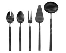 Набор для сервировки и подачи Herdmar Vintage Serving Set Mat Black (5 шт.) - основновное изображение