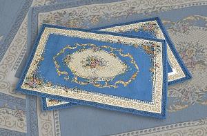 Комплект из 2 ковриков Tex Gal Florence Blu 65х110 - основновное изображение