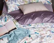 Постельное белье Luxe Dream Birds евро 200x220 мако-сатин - фото 4