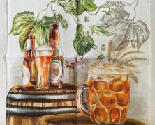 Полотенце кухонное Servalli Birra 52х72 лён - фото 1