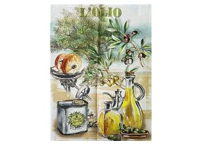 Полотенце кухонное Servalli Olio 52х72 лён - основновное изображение