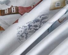 Постельное бельё Asabella 2271-7 семейное 2/160x220 хлопок фланель - фото 3