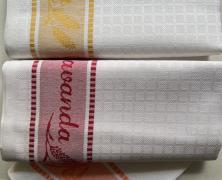 Комплект из 3х кухонных полотенец Emilio Gatti Lavanda 60x70 жаккард - фото 2