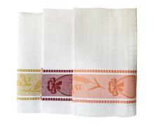 Комплект из 3х кухонных полотенец Emilio Gatti Lavanda 60x70 жаккард в интернет-магазине Posteleon