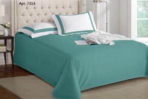 Простыня прямая Sharmes Coctail 300ТС 240х260 хлопок/тенсель - основновное изображение