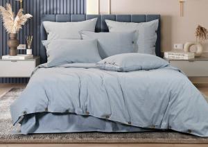 Постельное белье Sharmes Rustic Melange 1.5-спльное 150х210 жаккард/меланж - основновное изображение