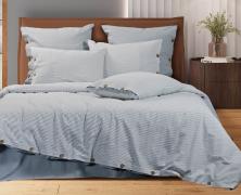 Постельное белье Sharmes Rustic Stripe семейное 2/150х210 жаккард/меланж в интернет-магазине Posteleon
