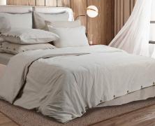 Постельное белье Sharmes Rustic Stripe евро 200х220 жаккард/меланж в интернет-магазине Posteleon