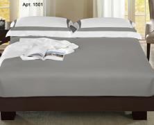 Простыня на резинке Sharmes Basic 500TC 180х200 хлопок пима - фото 3