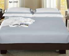 Простыня на резинке Sharmes Basic 500TC 180х200 хлопок пима - фото 4