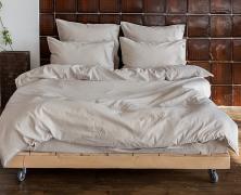 Постельное бельё Luxberry Лён и Хлопок натуральный 1.5-спальное 150x210 без простыни в интернет-магазине Posteleon