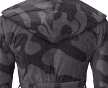 Халат велюровый мужской Vossen Domingo с капюшоном - фото 13