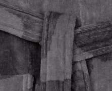 Халат велюровый мужской Vossen Domingo с капюшоном - фото 14