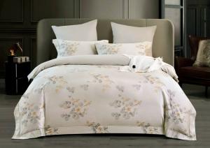 Постельное бельё Asabella 2241-6 евро 200x220 сатин жаккард - основновное изображение