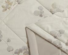 Постельное белье с одеялом Asabella 2241-OMP евро 200x220 сатин жаккард - фото 3