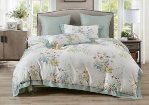 Постельное белье с одеялом Asabella 2267-OMP евро 200x220 фланель - основновное изображение