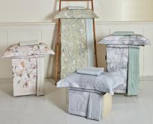 Постельное бельё с одеялом Asabella 2279-2OSP семейное 2/160х220 фланель - фото 1