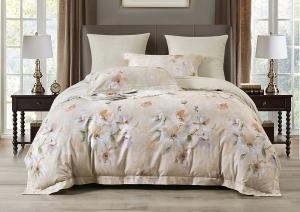 Постельное бельё с одеялом Asabella 2280-OSPS 1.5-спальное 160х220 фланель - основновное изображение