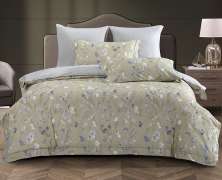 Постельное белье с одеялом Asabella 2286-OMP евро 200x220 фланель - фото 5