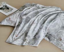 Постельное бельё с одеялом Asabella 2306-2OSP семейное 2/160х220 фланель люкс - фото 2