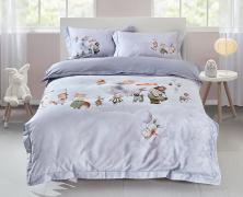 Постельное бельё Asabella 2312-4XS 1,5-спальное 145x205 люкс-сатин