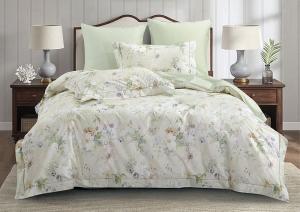 Постельное бельё Asabella 2337-7 семейное 2/160x220 печатный сатин - основновное изображение