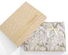 Постельное бельё Asabella 2338-6 евро 200x220 печатный сатин - фото 1