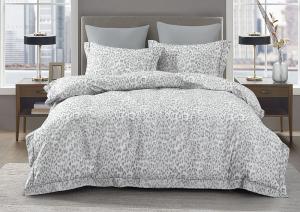 Постельное бельё Asabella 2339-4S 1,5-спальное 160x220 печатный сатин - основновное изображение