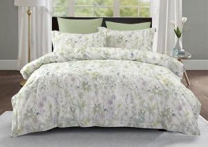 Постельное бельё Asabella 2340-6 евро 200x220 печатный сатин - основновное изображение