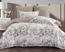 Постельное бельё Asabella 2341-6 евро 200x220 печатный сатин в интернет-магазине Posteleon