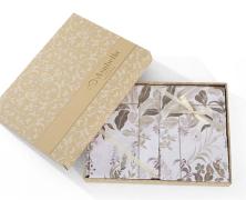 Постельное бельё Asabella 2341-6 евро 200x220 печатный сатин - фото 1