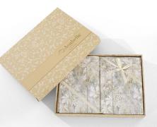 Постельное бельё Asabella 2342-7 семейное 2/160x220 печатный сатин - фото 1