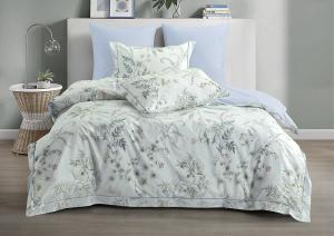 Постельное бельё Asabella 2343-6 евро 200x220 печатный сатин - основновное изображение
