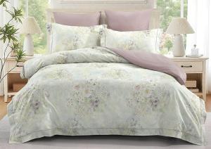 Постельное бельё Asabella 2344-6 евро 200x220 печатный сатин - основновное изображение