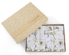 Постельное бельё Asabella 2345-6/180 евро 200x220 простыня на резинке - фото 1