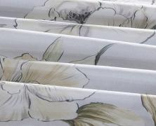 Постельное бельё Asabella 2345-6/180 евро 200x220 простыня на резинке - фото 3