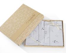 Постельное бельё Asabella 2359-4S 1,5-спальное 160x220 печатный сатин - фото 1