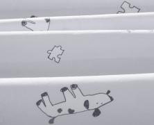 Постельное бельё Asabella 2359-4S 1,5-спальное 160x220 печатный сатин - фото 3