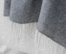 Плед шерстяной Luxberry Беринг 170х200 серый - фото 3