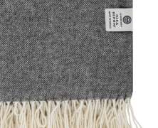Плед шерстяной Luxberry Беринг 170х200 серый - фото 4